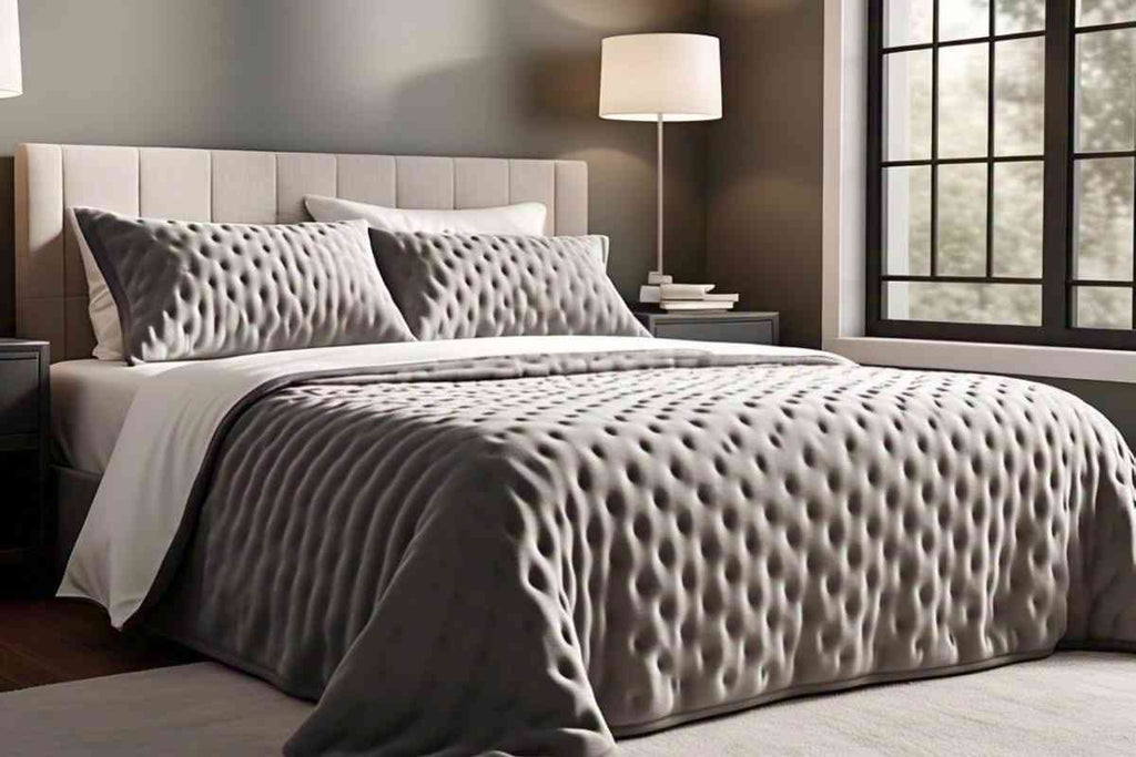 How to Keep a Weighted Blanket From Sliding Off Bed?