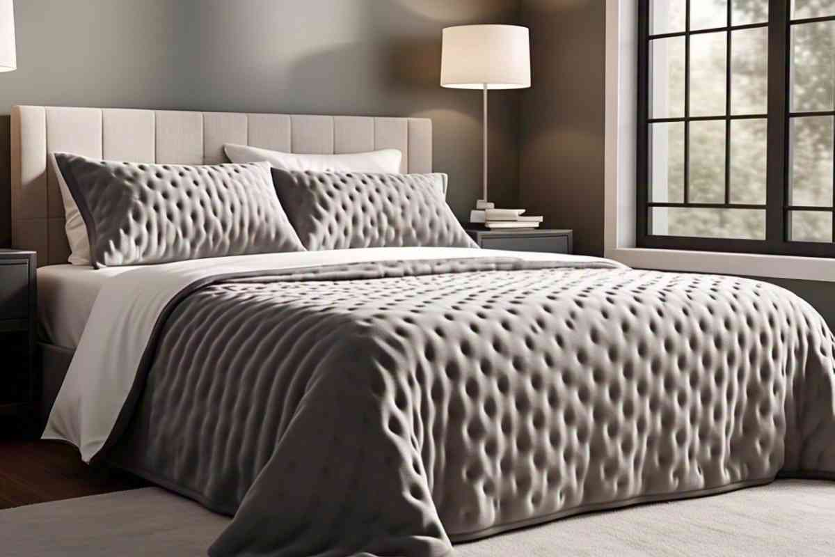 How to Keep a Weighted Blanket From Sliding Off Bed?