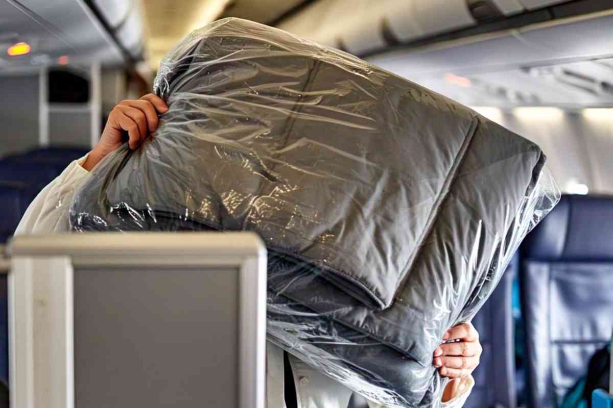 Can You Bring a Weighted Blanket on a Plane?