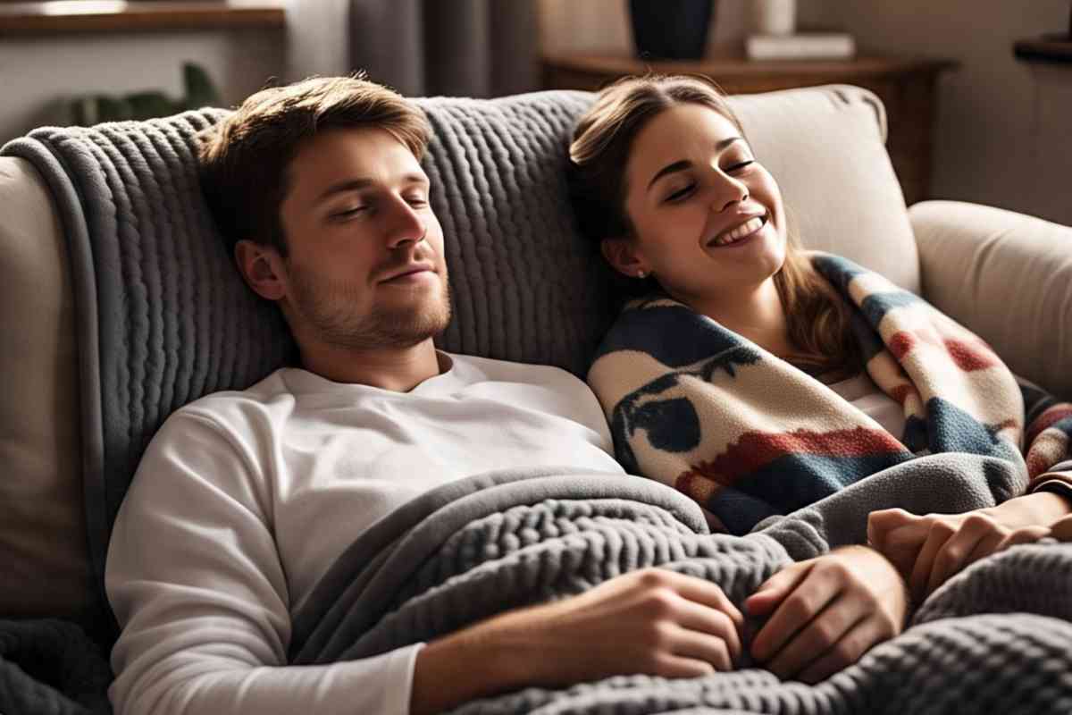 How Heavy Should a Weighted Blanket be For a Couple
