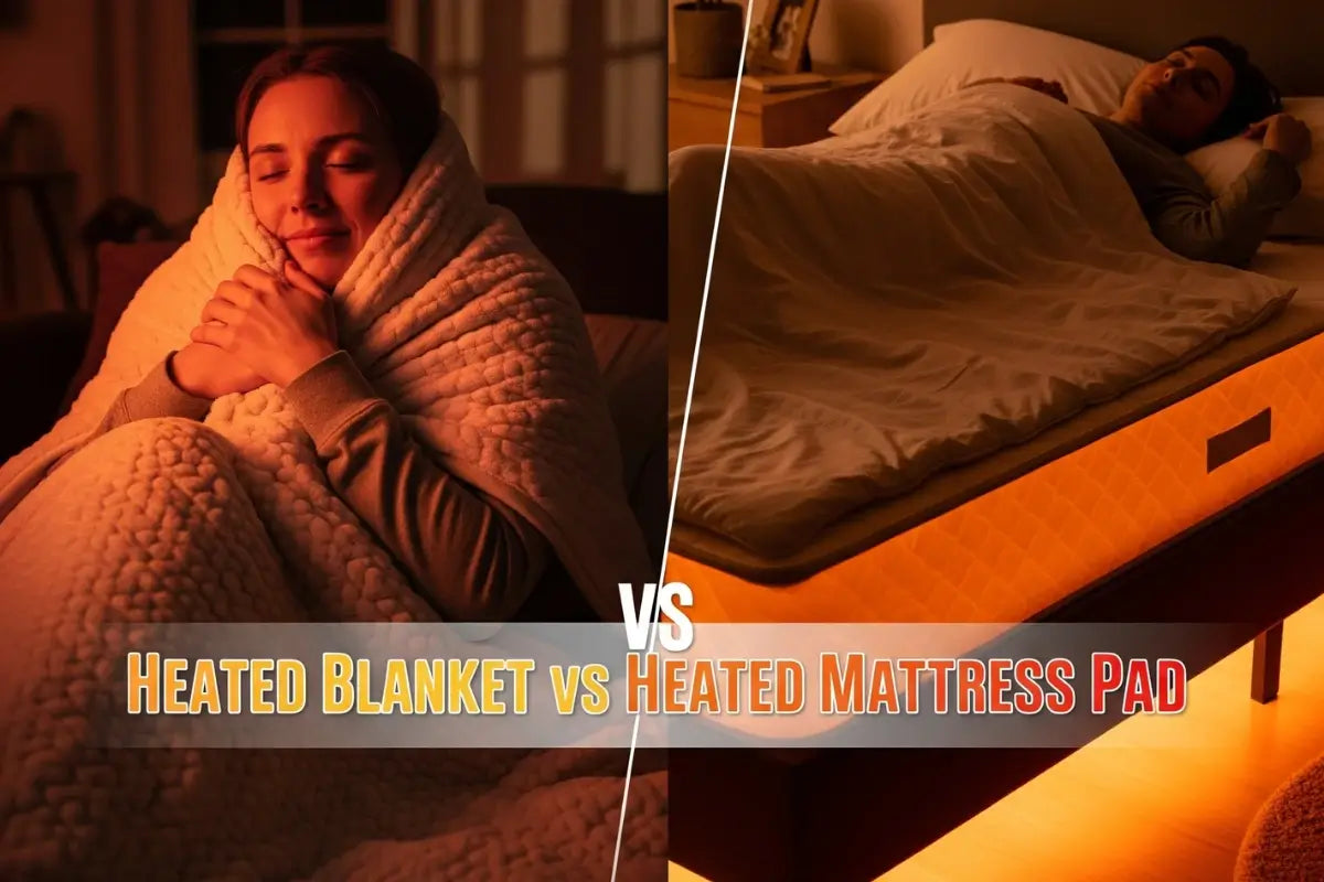 Heated Blanket vs Heated Mattress Pad