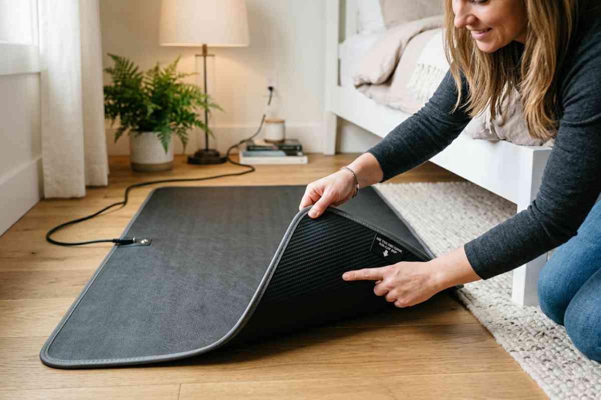 Which Side of the Grounding Mat to Use