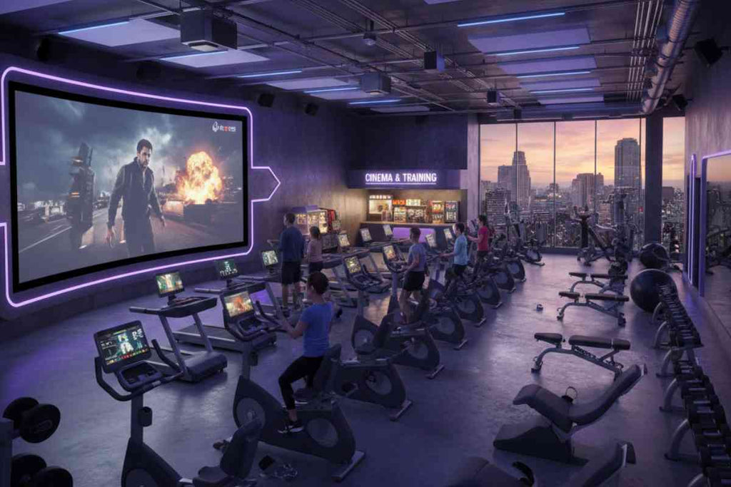 Top Best Gym with movie theater