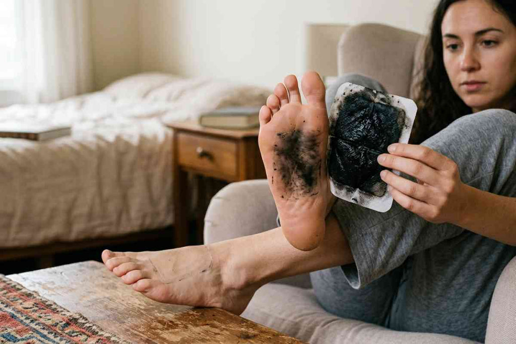 Why Do Foot Detox Pads Turn Black