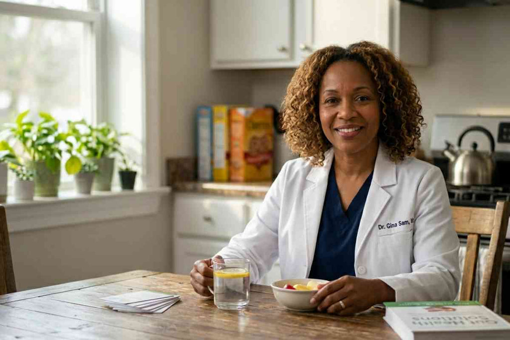 Dr Gina Sam 7 Second Morning Ritual to Poop Naturally