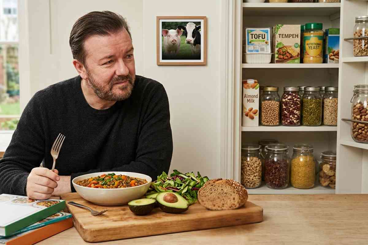 Is Ricky Gervais Vegan