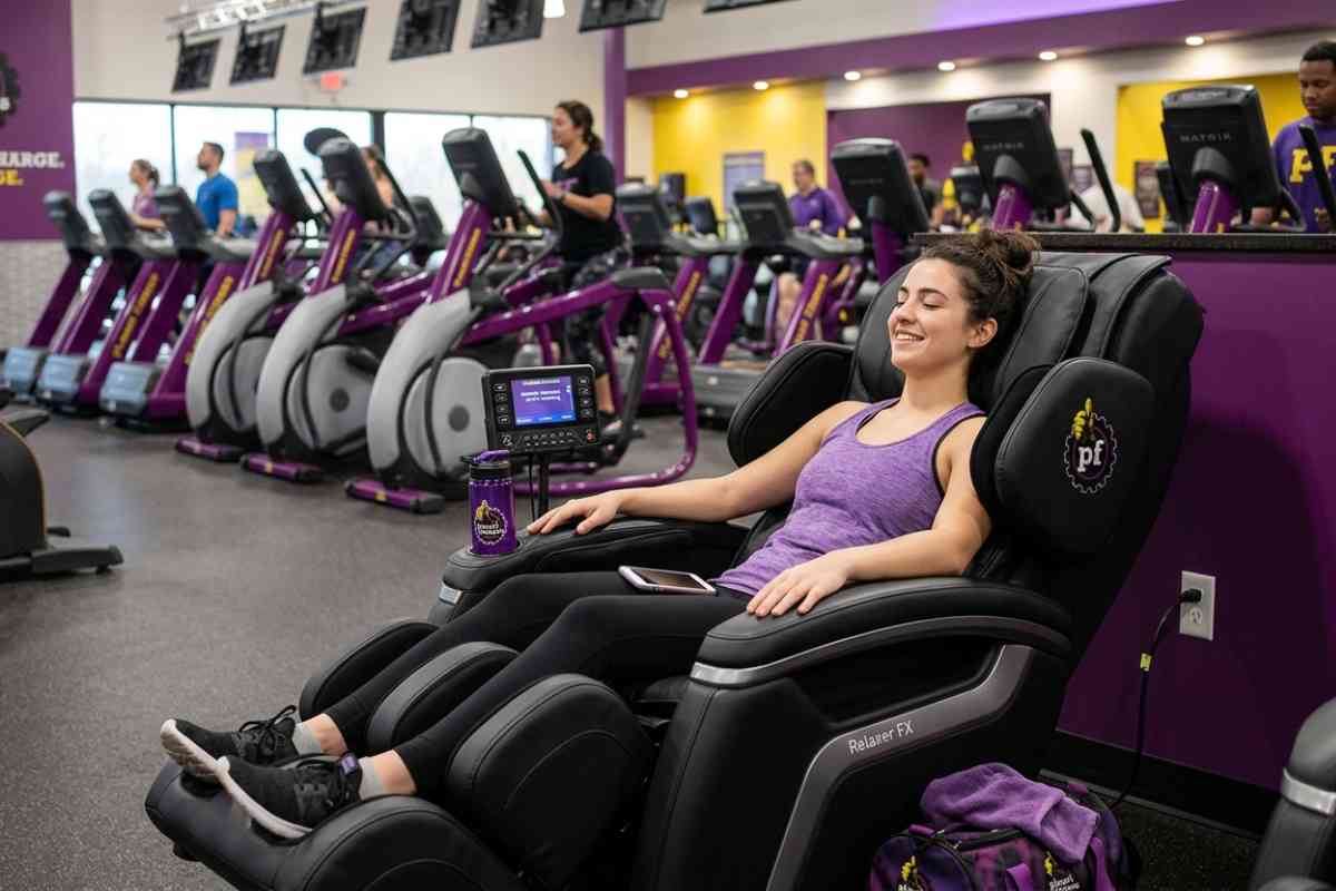 How to Use Planet Fitness Massage Chair