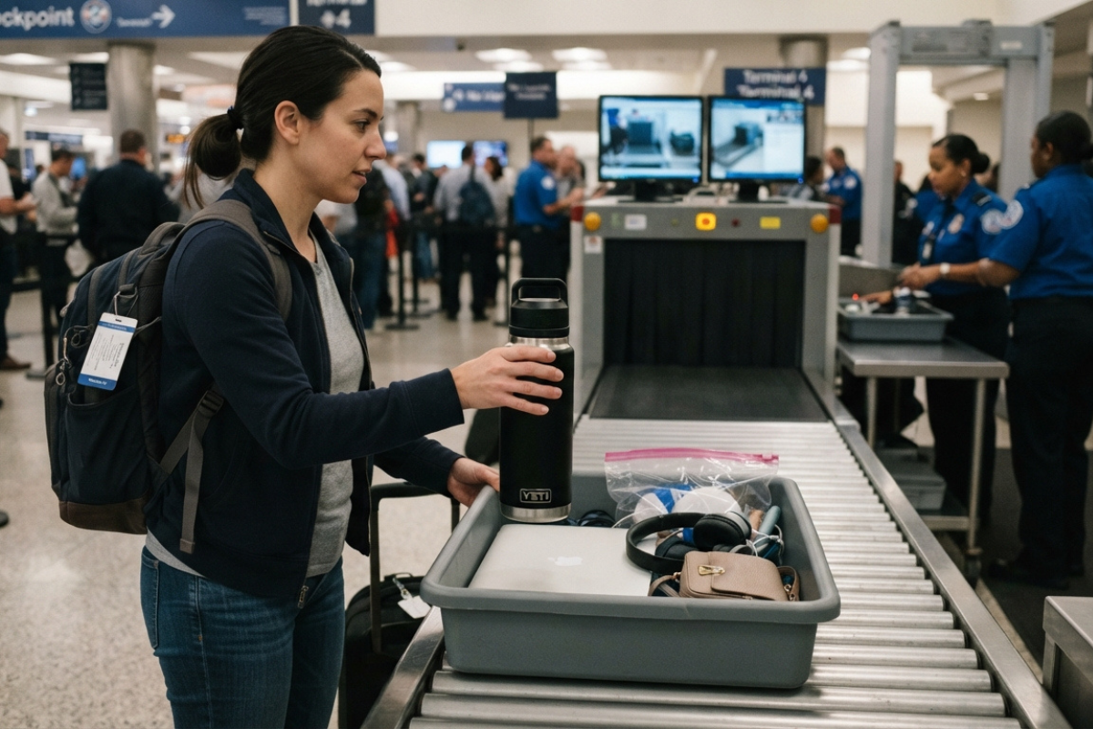 Can You Bring a Yeti Water Bottle on a Plane