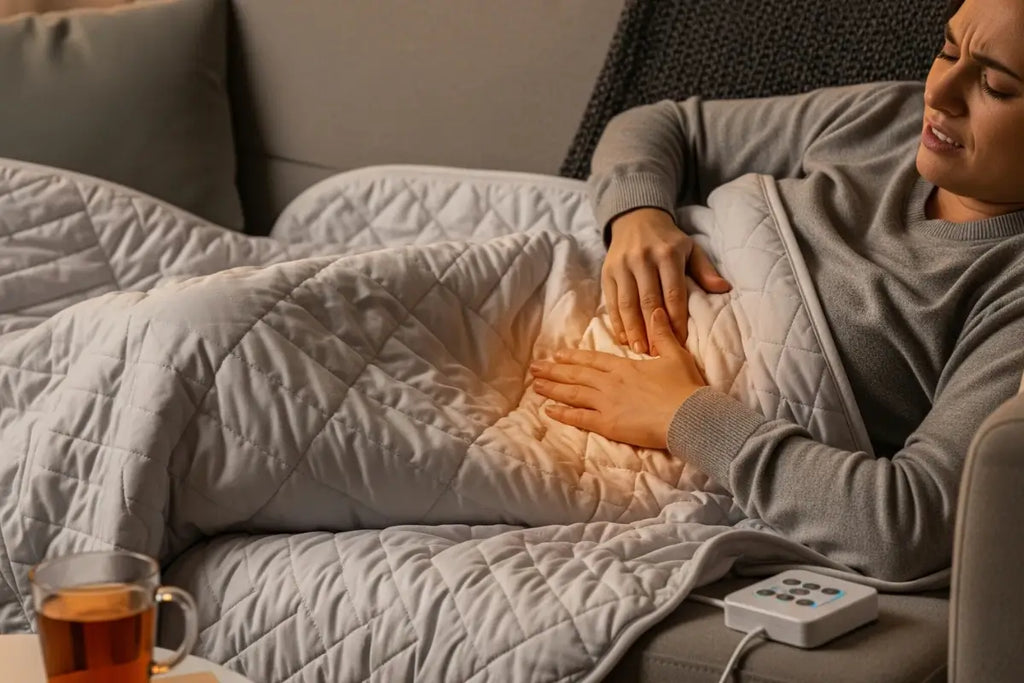 6 Ways a Heated Blanket Can Help with Cramps