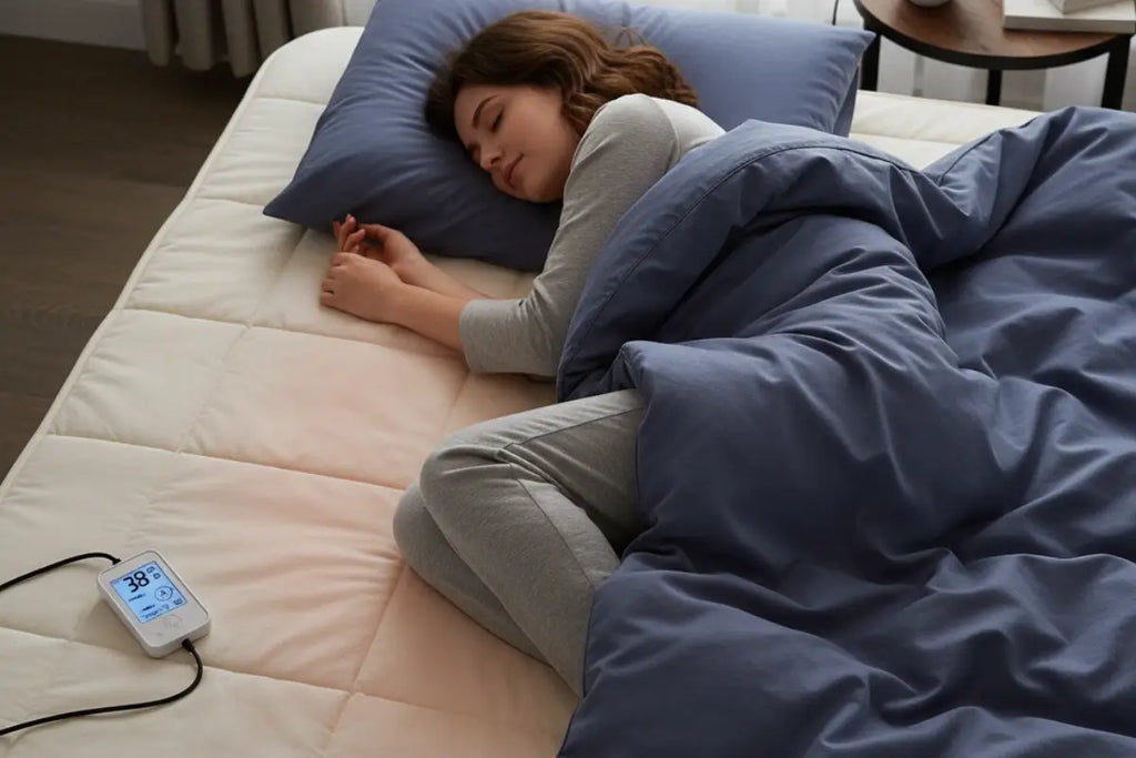 Can You Sleep on Top of an Electric Blanket?