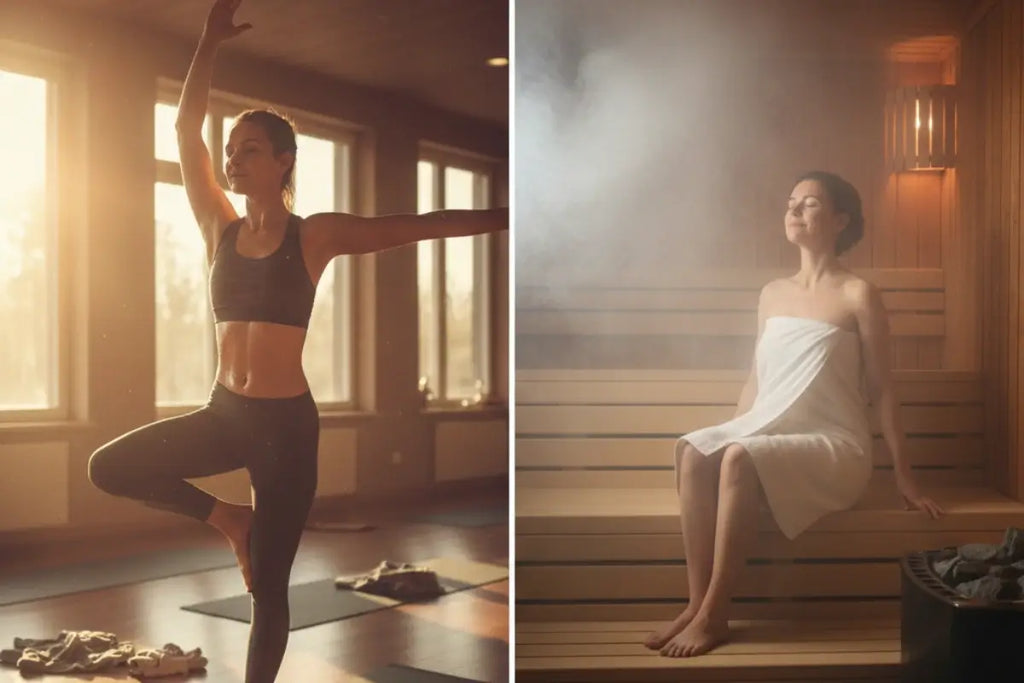 Hot Yoga vs Sauna