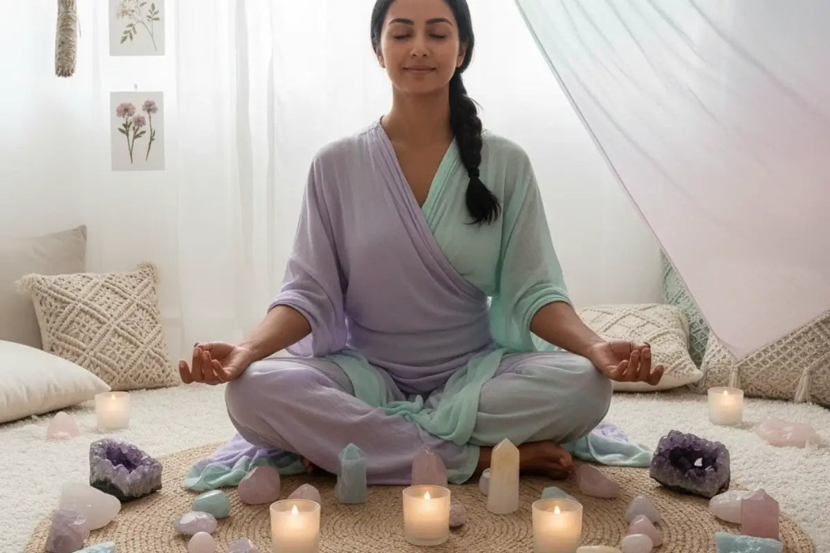 How to Meditate with Crystals for Beginners