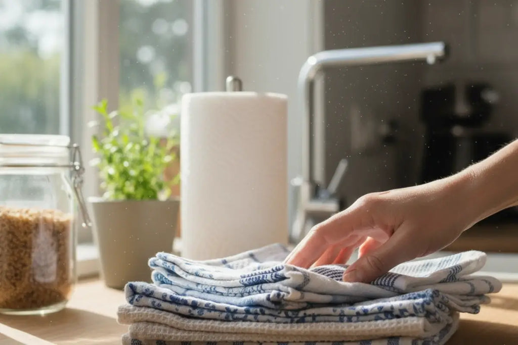 7 Easy Ways to Reduce Paper Towel Usage at Home
