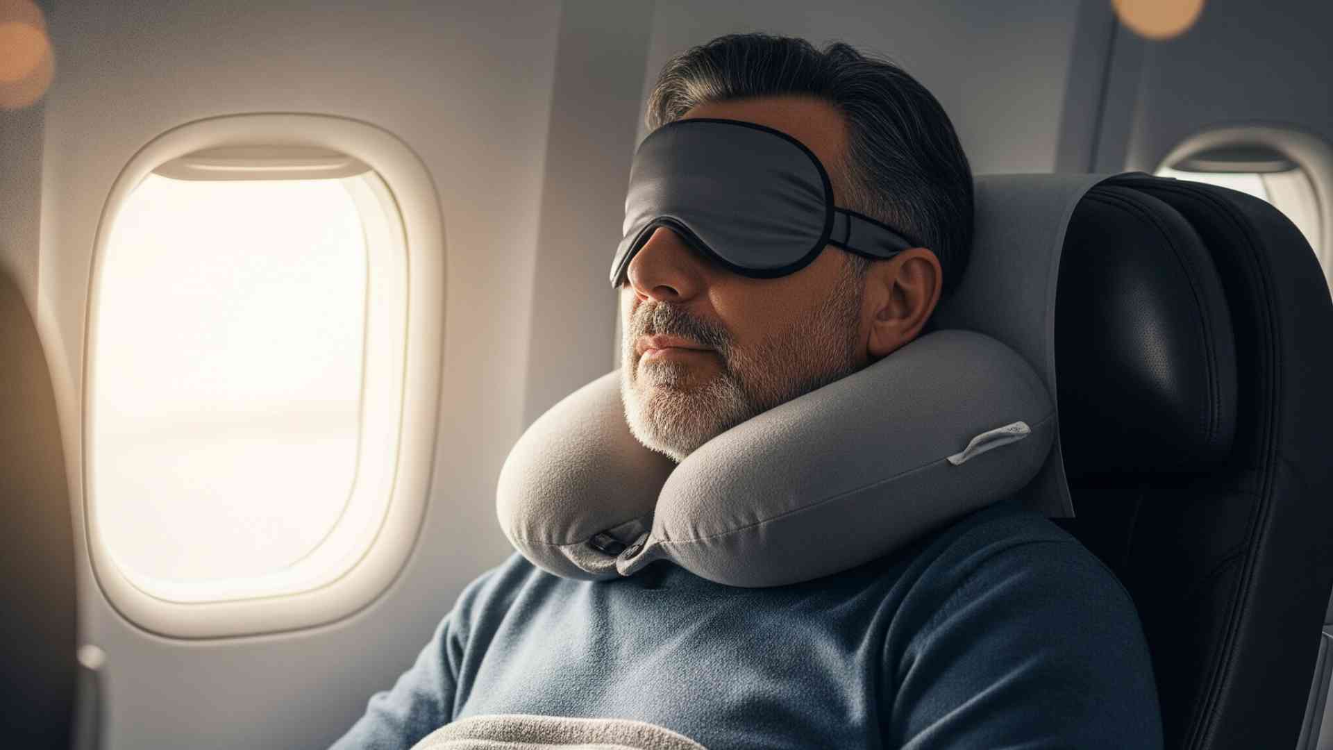 How to Sleep Comfortably on a Plane