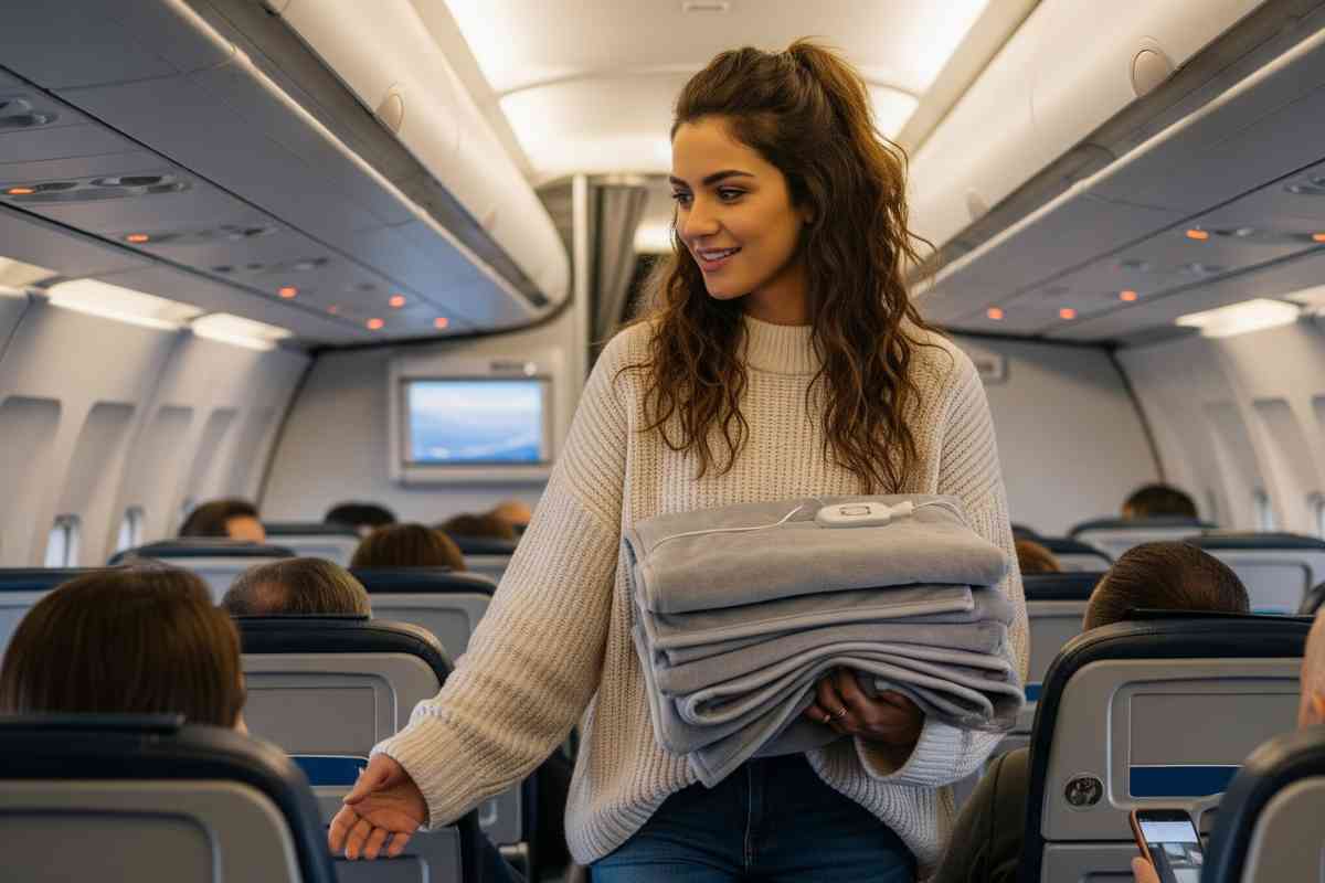 Can You Bring A Heated Blanket On A Plane