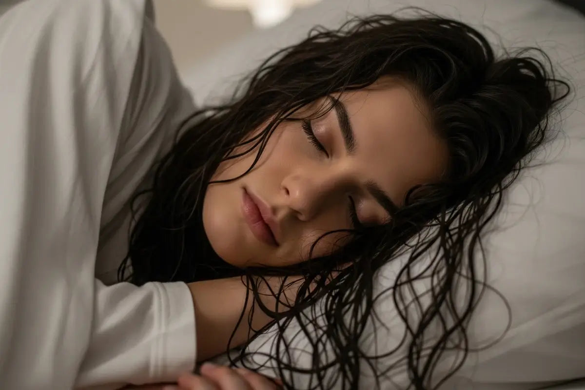 How to Sleep With Wet Curly Hair?