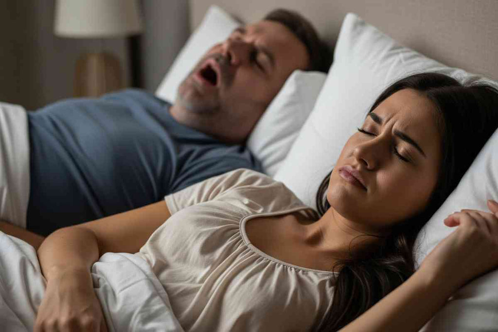 How to Sleep Next to Someone Who Snores